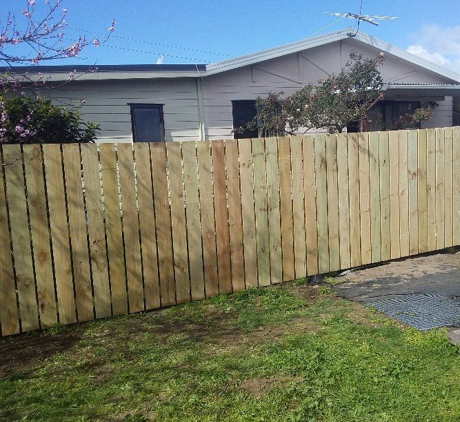 Repaired fence section Auckland