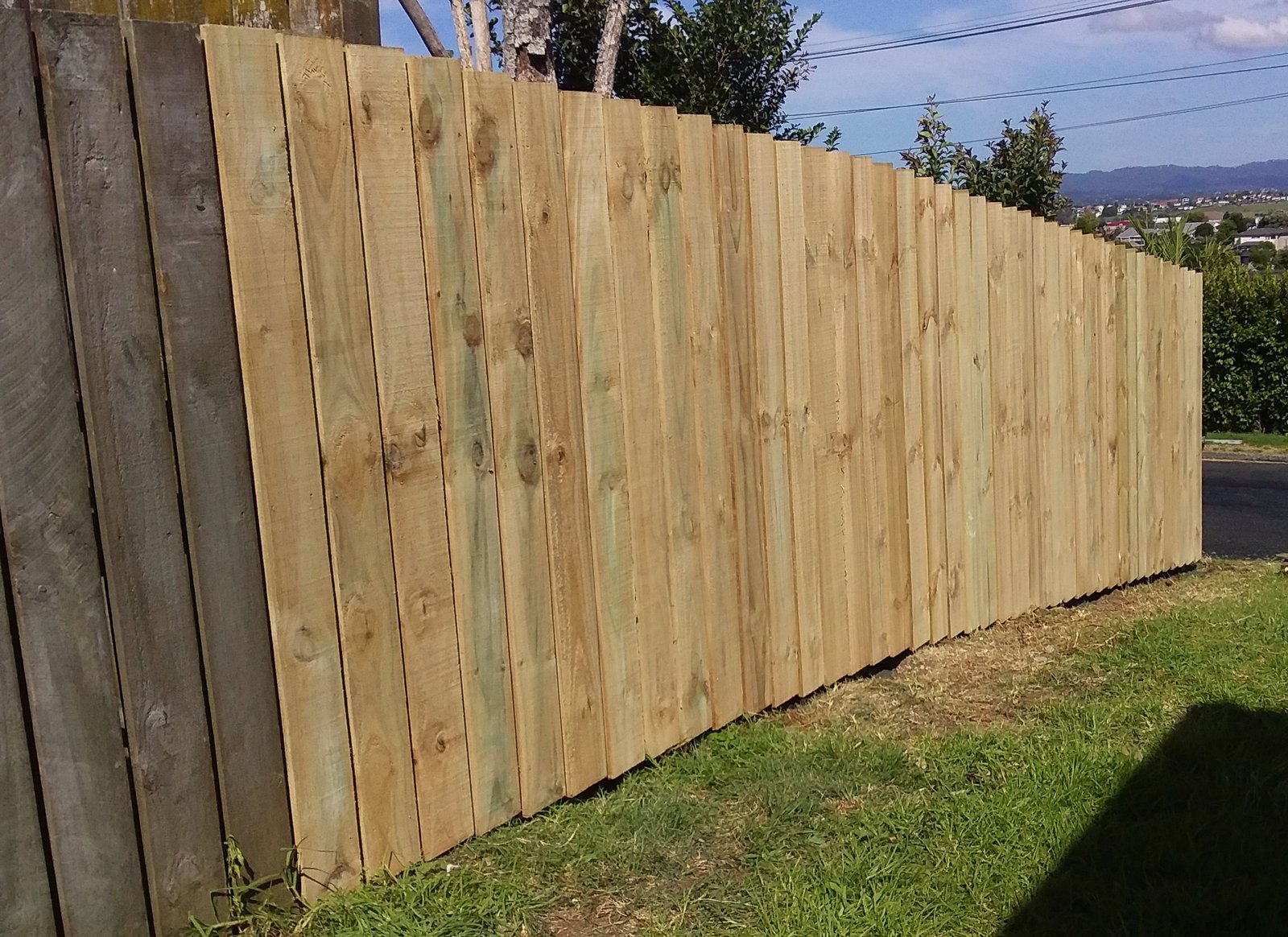 Fence 7 -5m long with1 -8 pe4