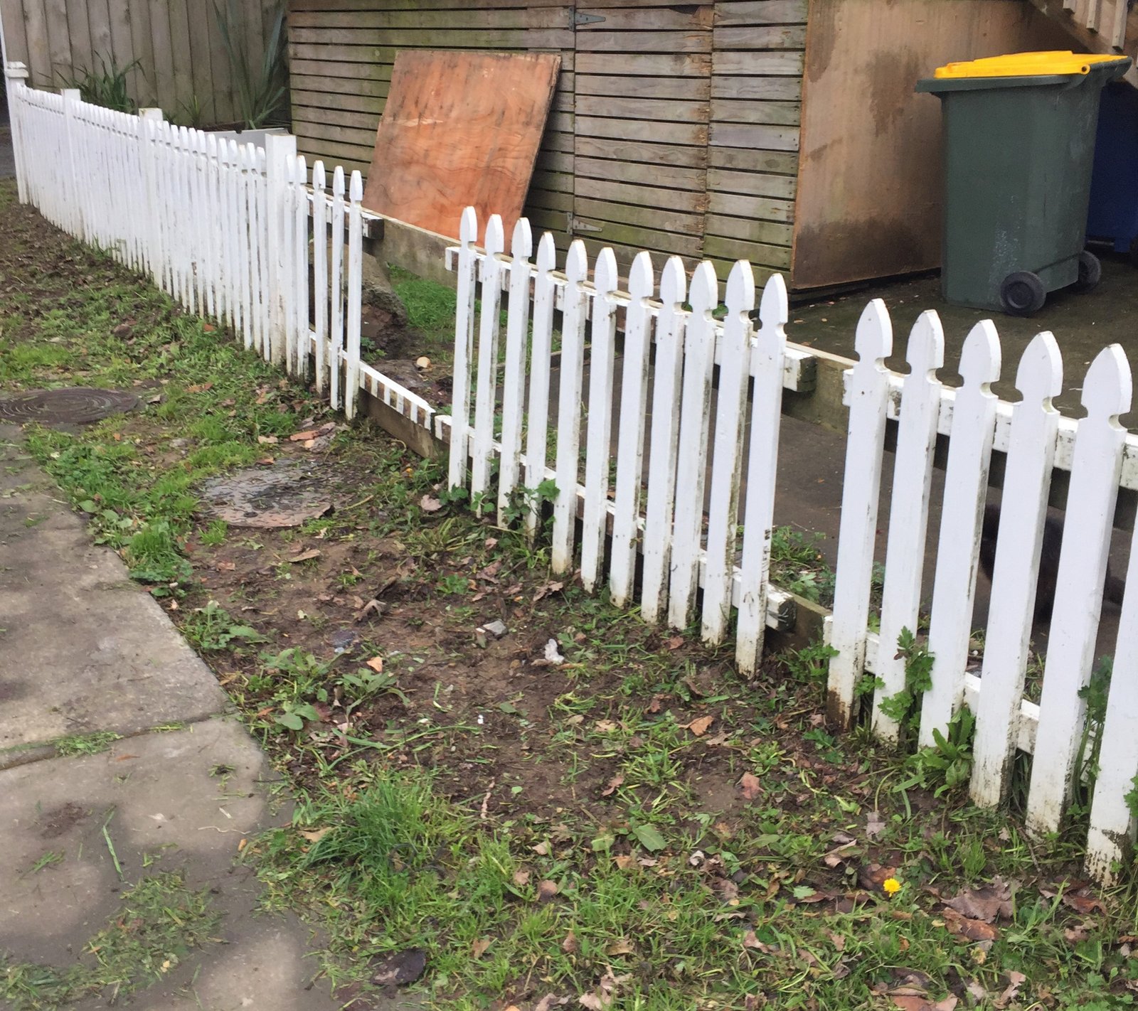 Paling fence Bucklands Beach